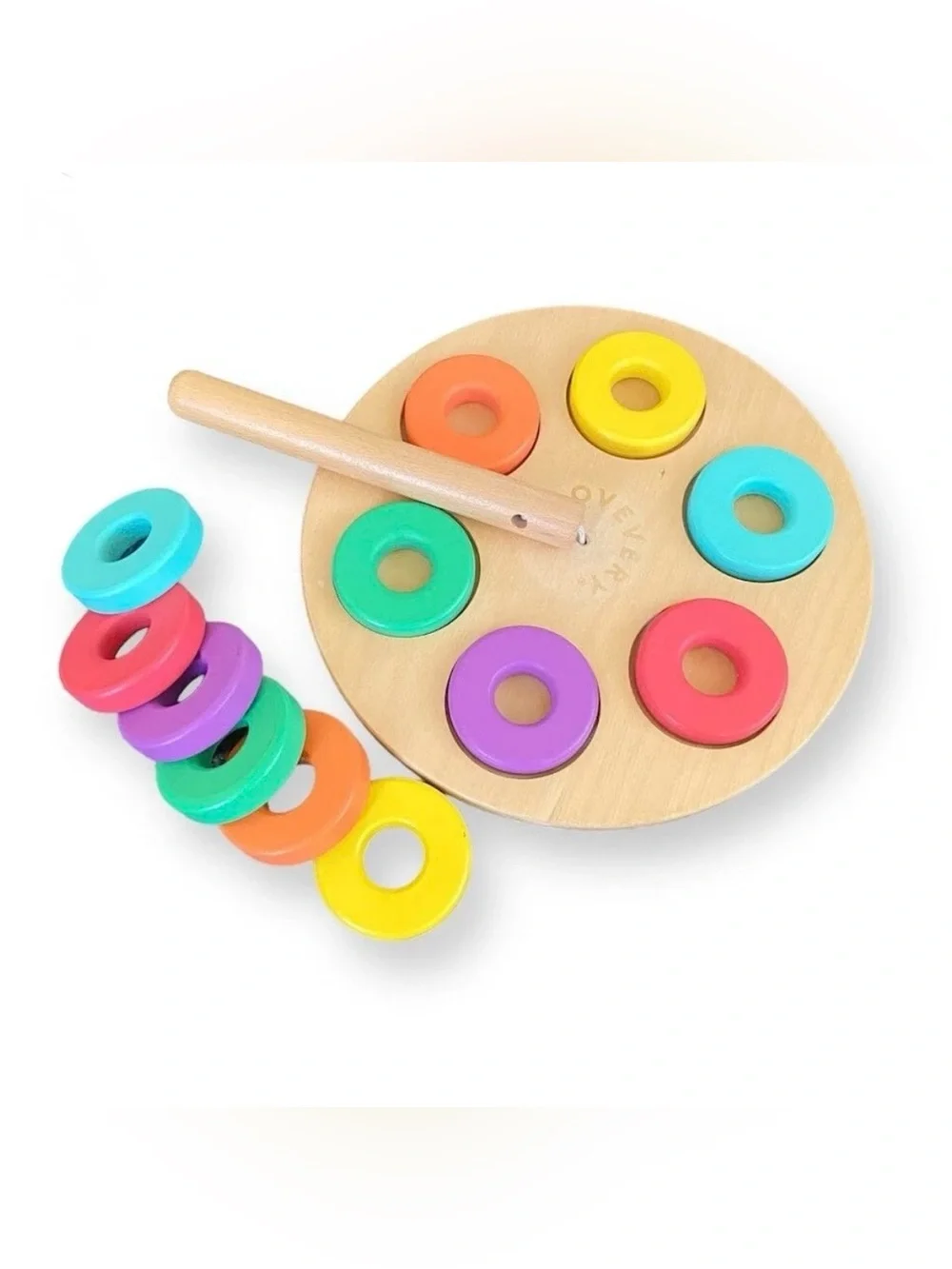 LOVEVERY Flexible Wooden Stacker - Like New!